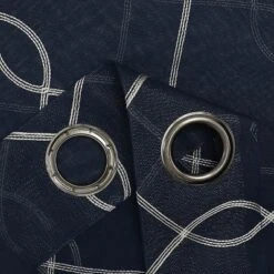 Kate Aurora 2 Piece Anael Embroidered Lattice Matte Sheer Grommet Top Curtain Panels - 84 In. Long -Sweet Home Store GUEST 87da8f9a 011e 4b51 b3cf b052bbde9f24