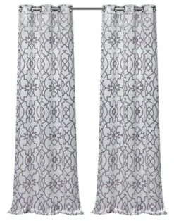 Kate Aurora 2 Pack Reversible Geometric Room Darkening Grommet Curtains 11 Kate Aurora 2 Pack Reversible Geometric Room Darkening Grommet Curtains -Sweet Home Store GUEST 88bcf2cc ab58 48bc b81a 7b8b3a8c4a6a