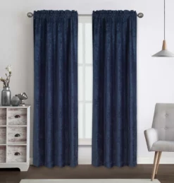 Kate Aurora 2 Piece Heavy Weight Light Filtering Rod Pocket Luxurious Royal Chenille Curtain Panels -Sweet Home Store GUEST 88e9afad bdf7 4ae9 a282 8a061e8628a1