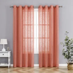 Kate Aurora 2 Pack Lux Thread Premium Woven Grommet Top Sheer Curtain Panels 19 Kate Aurora 2 Pack Lux Thread Premium Woven Grommet Top Sheer Curtain Panels -Sweet Home Store GUEST 8d8b6e12 7c0e 4c83 bbe7 6ae985a0fbc1