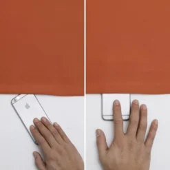 Kate Aurora Hotel Living 2 Pack 100% Blackout Grommet Top Orange Spice Curtain Panels -Sweet Home Store GUEST 906f57fd 94ab 43e0 a9d7 d7367a27911f