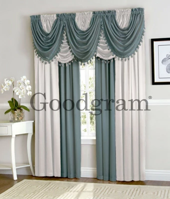 Kate Aurora Lux Living Complete 9 Piece Semi Sheer Rod Pocket Window Curtain & Valance Set 15 Kate Aurora Lux Living Complete 9 Piece Semi Sheer Rod Pocket Window Curtain & Valance Set - Image 15