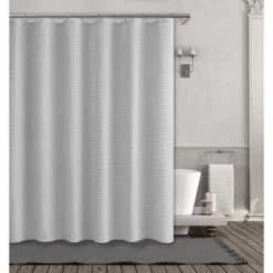 Kate Aurora Spa Collection Modern Waffle Fabric Shower Curtain - Standard Size 7 Kate Aurora Spa Collection Modern Waffle Fabric Shower Curtain - Standard Size -Sweet Home Store GUEST 91c1b303 9039 4296 8afa 0cba352e2f8c