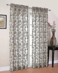 Moroccan Accents By Kate Aurora 1 Piece Rod Pocket Clipped Elegant Sheer Curtain Panel 18 Moroccan Accents By Kate Aurora 1 Piece Rod Pocket Clipped Elegant Sheer Curtain Panel -Sweet Home Store GUEST 9433ef58 6993 4e99 9c45 5593f578b93b
