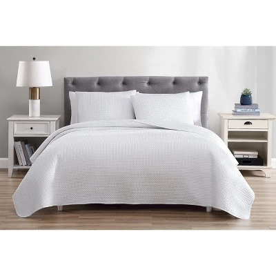 Kate Aurora Basic Bedding Euro Chic 3 Piece Quilt & Pillow Shams Set 7 Kate Aurora Basic Bedding Euro Chic 3 Piece Quilt & Pillow Shams Set - Image 7