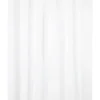Kate Aurora Hotel Collection Extra Long Heavyweight PEVA Vinyl White Shower Curtain Liner - 84 In. Long