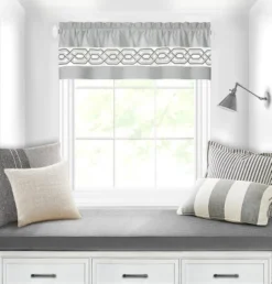 Kate Aurora Pacifico Rod Pocket Embroidered Window Valance 12 Kate Aurora Pacifico Rod Pocket Embroidered Window Valance -Sweet Home Store GUEST 9fc99a3f a80c 4612 9291 b87e9e660819