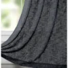 Kate Aurora 2 Piece Heavy Woven Heavy Duty Linen Styled Grommet Top Window Curtain Panels