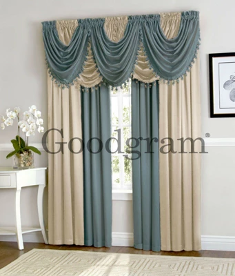 Kate Aurora Lux Living Complete 9 Piece Semi Sheer Rod Pocket Window Curtain & Valance Set 6 Kate Aurora Lux Living Complete 9 Piece Semi Sheer Rod Pocket Window Curtain & Valance Set - Image 6