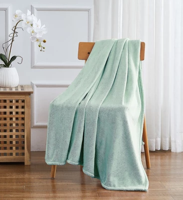 Kate Aurora Ultra Soft & Plush Oversized Solid Colored Accent Throw Blanket - 50 In. W X 70 In. L 2 Kate Aurora Ultra Soft & Plush Oversized Solid Colored Accent Throw Blanket - 50 In. W X 70 In. L - Image 2