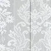 Kate Aurora Country Farmhouse Shabby Chic Floral Lace Tie Up Single Curtain Shade