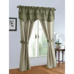 Kate Aurora Complete 5 Pc. Sheer Window In A Bag Curtain & Valance Set 8 Kate Aurora Complete 5 Pc. Sheer Window In A Bag Curtain & Valance Set -Sweet Home Store GUEST b51781c8 4a67 4c20 855b 0279257bd0bb