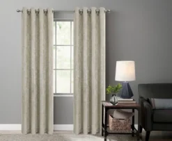 Kate Aurora 2 Pack Glam Metallic Sparkle Thermal Light Filtering Grommet Top Curtains 17 Kate Aurora 2 Pack Glam Metallic Sparkle Thermal Light Filtering Grommet Top Curtains -Sweet Home Store GUEST b69a3f03 3f38 47aa bb03 33a070e56641