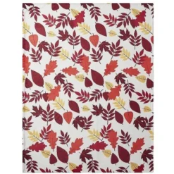 Kate Aurora Oversized Autumn Leaves Ultra Soft & Plush Throw Blanket Cover - 50 In. X 70 In. 5 Kate Aurora Oversized Autumn Leaves Ultra Soft & Plush Throw Blanket Cover - 50 In. X 70 In. -Sweet Home Store GUEST b7a3d93f e802 4383 9cd1 79dac0173fd9 1