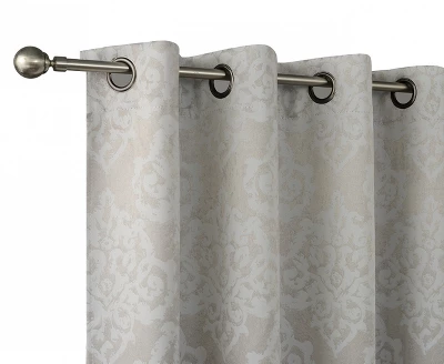 Kate Aurora 2 Pack Delaney Room Darkening Damask Print Grommet Curtain 6 Kate Aurora 2 Pack Delaney Room Darkening Damask Print Grommet Curtain - Image 6
