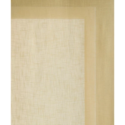 Kate Aurora Coordinating 4 Piece Geometric & Solid Grommet Top Window Curtain Set 2 Kate Aurora Coordinating 4 Piece Geometric & Solid Grommet Top Window Curtain Set - Image 2