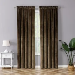 Kate Aurora Royal Living 2 Pack Rod Pocket Light Filtering Velvet Window Curtain Panels 14 Kate Aurora Royal Living 2 Pack Rod Pocket Light Filtering Velvet Window Curtain Panels -Sweet Home Store GUEST c5cf8415 234e 459a a329 380ed1a0fec6