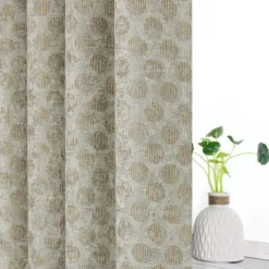 Kate Aurora 2 Piece Contemporary Chic Metallic Abstract Circles Light Filtering Grommet Top Curtains 14 Kate Aurora 2 Piece Contemporary Chic Metallic Abstract Circles Light Filtering Grommet Top Curtains -Sweet Home Store GUEST c844c146 acf1 4817 901b 1f2e4f06e837
