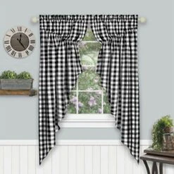 Kate Aurora Farmhouse Plaid Gingham Check Swag Valance Curtain Panel Pair 15 Kate Aurora Farmhouse Plaid Gingham Check Swag Valance Curtain Panel Pair -Sweet Home Store GUEST c9f9f716 ce92 41d7 9d5d 106c43d3bdb1