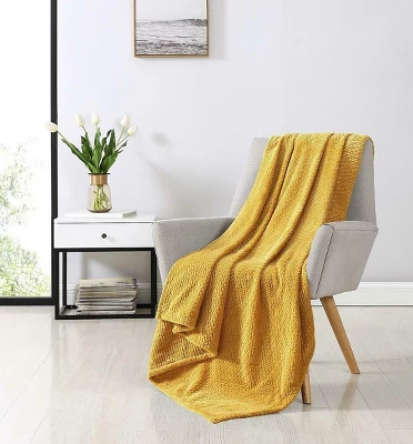 Kate Aurora Ultra Soft & Plush Herringbone Fleece Throw Blanket Covers 7 Kate Aurora Ultra Soft & Plush Herringbone Fleece Throw Blanket Covers - Image 7