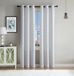 Kate Aurora Contemporary Living 2 Pack Semi Sheer Geometric Grommet Top Curtain Panels 7 Kate Aurora Contemporary Living 2 Pack Semi Sheer Geometric Grommet Top Curtain Panels -Sweet Home Store GUEST d14a4cfe 30f3 4d29 a36a d3dfc60b2e6a