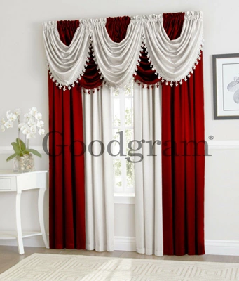 Kate Aurora Lux Living Complete 9 Piece Semi Sheer Rod Pocket Window Curtain & Valance Set 8 Kate Aurora Lux Living Complete 9 Piece Semi Sheer Rod Pocket Window Curtain & Valance Set - Image 8