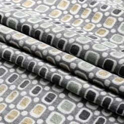 Kate Aurora 2 Piece Multi Color Modern Contempo Abstract Chenille Light Filtering Grommet Top Curtains -Sweet Home Store GUEST d3daaf6d 35fc 4065 bca8 ed54157795bf