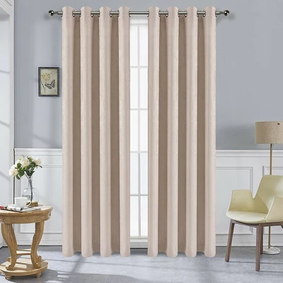 Kate Aurora Hotel Chic 2 Piece Room Darkening Grommet Top Window Curtain Panels 10 Kate Aurora Hotel Chic 2 Piece Room Darkening Grommet Top Window Curtain Panels - Image 10