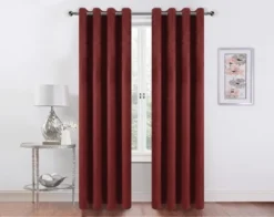 Kate Aurora 2 Pack Hotel Embossed Textured Light Filtering Grommet Top Window Curtain Panels 11 Kate Aurora 2 Pack Hotel Embossed Textured Light Filtering Grommet Top Window Curtain Panels -Sweet Home Store GUEST d8cc1e8b 96fa 49d1 a97b 513d984842ea