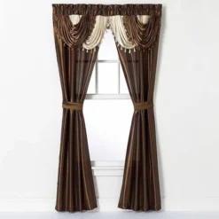 Kate Aurora Satin Semi Sheer Complete 5 Piece Window In A Bag Attached Curtain Set 10 Kate Aurora Satin Semi Sheer Complete 5 Piece Window In A Bag Attached Curtain Set -Sweet Home Store GUEST e0e2adf2 69a0 471c 8401 ae3389d80f81