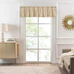 Kate Aurora Lux Living Rod Pocket Pleated Chenille Window Valance -Sweet Home Store GUEST e2547ba9 b5f6 4d65 b068 6056c01fe51a