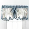 Kate Aurora Danbury Custom Austrian Embroidered Rod Pocket Window Valance Treatment