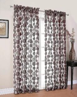 Moroccan Accents By Kate Aurora 1 Piece Rod Pocket Clipped Elegant Sheer Curtain Panel 15 Moroccan Accents By Kate Aurora 1 Piece Rod Pocket Clipped Elegant Sheer Curtain Panel -Sweet Home Store GUEST e68095a6 fb34 40c0 a392 57ea89681050
