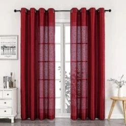 Kate Aurora Home Living 2 Piece Lightweight Basic Sheer Grommet Top Curtain Panels 34 Kate Aurora Home Living 2 Piece Lightweight Basic Sheer Grommet Top Curtain Panels -Sweet Home Store GUEST e850fa0c 25de 42e5 9a59 0e9538253606