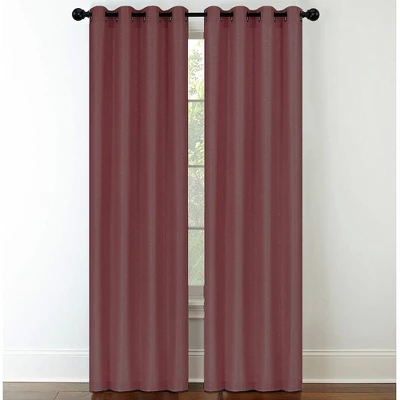 Kate Aurora 2 Piece Terry Slub Light Filtering Luxury Grommet Top Window Curtain Panels 4 Kate Aurora 2 Piece Terry Slub Light Filtering Luxury Grommet Top Window Curtain Panels - Image 4