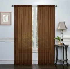 Kate Aurora Basic 2 Pack Sheer Voile Home Window Curtains -Sweet Home Store GUEST f04dca48 db4d 4f80 b998 726d578c1ac9