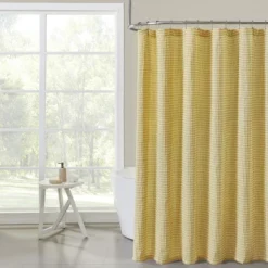 Hotel Collection Premium Waffle Weave Mold & Mildew Resistant Fabric Shower Curtain By Kate Aurora 12 Hotel Collection Premium Waffle Weave Mold & Mildew Resistant Fabric Shower Curtain By Kate Aurora -Sweet Home Store GUEST f14dcee2 9947 4de1 bb36 2415c6921486