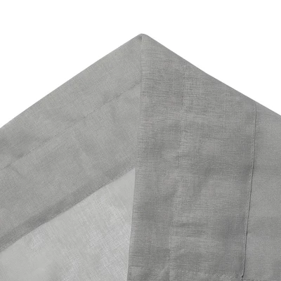 Kate Aurora Shabby Sheer Embroidered Complete 3 Piece Floral Rod Pocket Cafe Kitchen Curtain Tier & Valance Set 5 Kate Aurora Shabby Sheer Embroidered Complete 3 Piece Floral Rod Pocket Cafe Kitchen Curtain Tier & Valance Set - Image 5