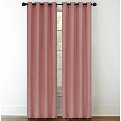 Kate Aurora 2 Piece Terry Slub Light Filtering Luxury Grommet Top Window Curtain Panels 1 Kate Aurora 2 Piece Terry Slub Light Filtering Luxury Grommet Top Window Curtain Panels