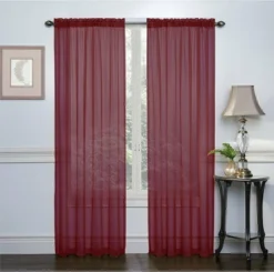 Kate Aurora Living Premium 2 Pack Sheer Voile Window Curtain Panels 25 Kate Aurora Living Premium 2 Pack Sheer Voile Window Curtain Panels -Sweet Home Store GUEST f5d15ac1 b319 499a a5a6 f8a11c45b98e