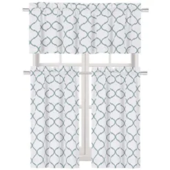 Kate Aurora Living Shabby Trellis 3 Piece Café Kitchen Curtain Tier And Valance Set 11 Kate Aurora Living Shabby Trellis 3 Piece Café Kitchen Curtain Tier And Valance Set -Sweet Home Store GUEST f5ff7a7c 93e7 490e a777 a737deafbaf1