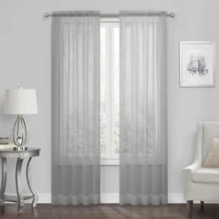 Kate Aurora Living 4-Pack High End Luxe Rod Pocket Sheer Voile Window Curtain Set -Sweet Home Store GUEST fdc0eb22 c82b 4f4a 9740 a4006ee69728