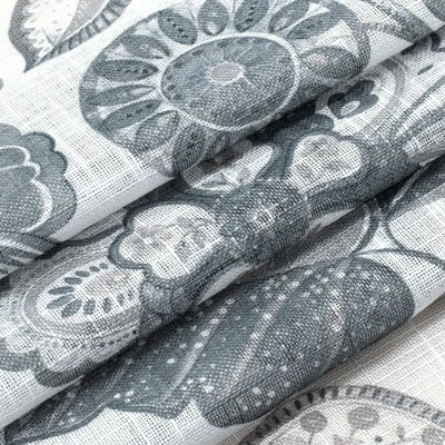 Kate Aurora Key West Summery Floral 2 Pack Grommet Top Sheer Curtain Panels 4 Kate Aurora Key West Summery Floral 2 Pack Grommet Top Sheer Curtain Panels - Image 4